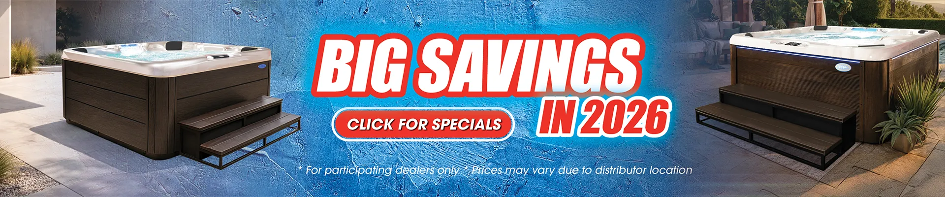 Calspas hot tub being used in a family setting - Abilene