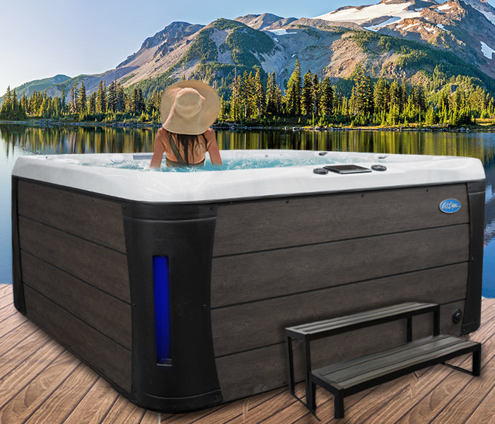 Calspas hot tub being used in a family setting - hot tubs spas for sale Abilene